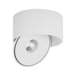 Oprawa natynkowa downlight V-TAC 20W uchylna CRI90 CCT biała VT-2825 3000K-4000K-6400K 1408lm