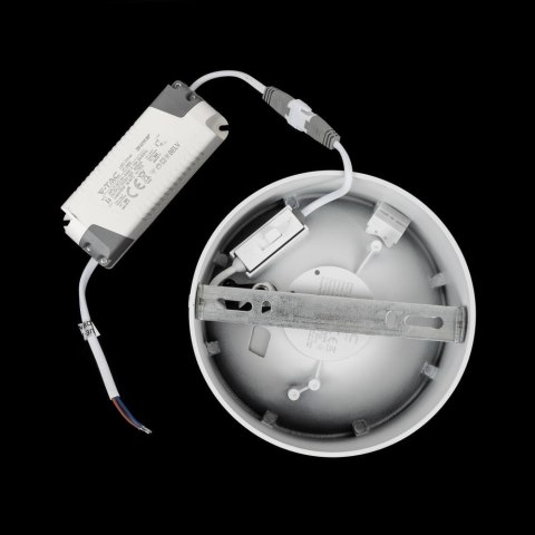 Oprawa natynkowa downlight V-TAC 20W uchylna CRI90 CCT biała VT-2825 3000K-4000K-6400K 1408lm