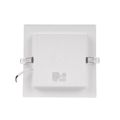 Panel LED V-TAC wpuszczany premium downlight 24W kwadrat 300x300 VT-61024 4000K 2640lm