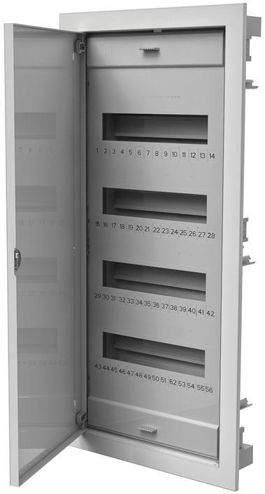 ROZDZIELNICA UNIWERSALNA 48 MODUŁÓW Z METALOWYMI DRZWIAMI PAWBOL C.1548