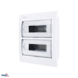 Rozdzielnica podtynkowa IP40 ZACISKI 36N+36PE 3x12P