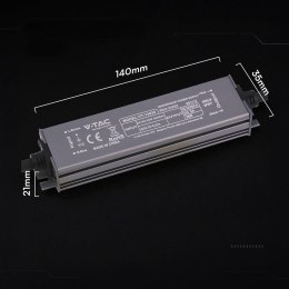 Zasilacz do LED hermetyczny SLIM V-TAC 36W 12V 3A IP67 filtr EMI VT-13036