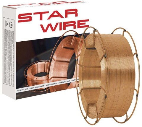 Drut spawalniczy 0.8mm (15kg) STAR WIRE (SP.001.08X)