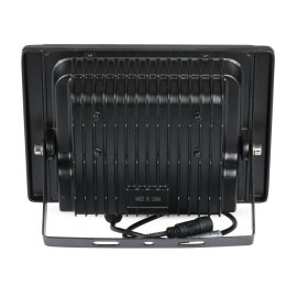 Naświetlacz LED solarny V-TAC 12W czarny IP65 pilot timer VT-25W 4000K 550lm