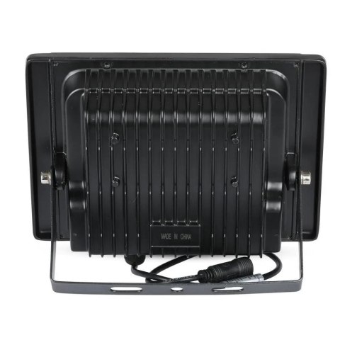 Naświetlacz LED solarny V-TAC 12W czarny IP65 pilot timer VT-25W 4000K 550lm
