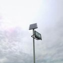 Naświetlacz LED solarny V-TAC 35W czarny IP65 pilot timer VT-100W 4000K 2450lm