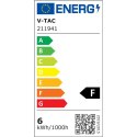 Żarówka LED V-TAC 6W GU10 110st VT-247 6500K 445lm