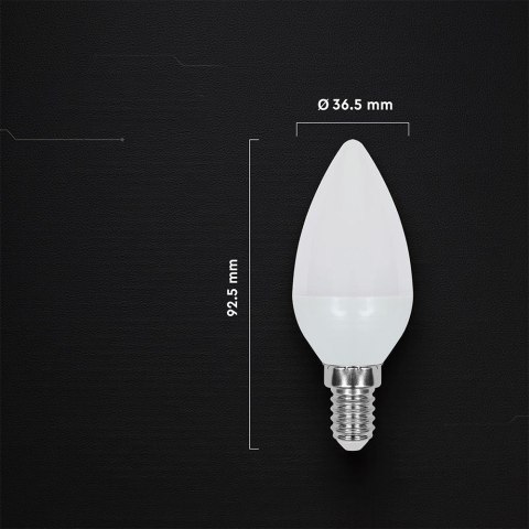 Żarówka LED V-TAC CREE CHIP 4,5W E14 świeca VT-1855 3000K 470lm 6 lat gwarancji