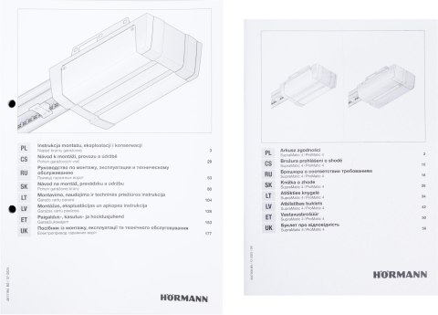 Napęd/siłownik Hormann Supramatic E4 868MHz BiSecure