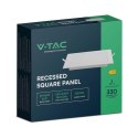 Panel LED V-TAC wpuszczany premium downlight 3W kwadrat 90x90 VT-61003 4000K 330lm
