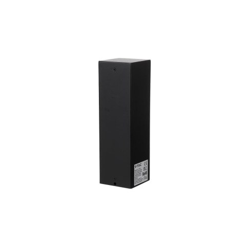 Słupek ogrodowy V-TAC 2 gniazda 2x16A 23cm 3600W IP44 grafit VT-1196 3 lata gwarancji