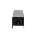 Słupek ogrodowy V-TAC 2 gniazda 2x16A 23cm 3600W IP44 grafit VT-1196 3 lata gwarancji