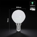 Żarówka LED V-TAC CREE CHIP 3,7W E14 kulka P45 VT-1819 6500K 320lm 6 lat gwarancji