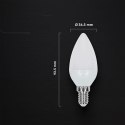 Żarówka LED V-TAC CREE CHIP 3,7W E14 świeca VT-1818 6500K 320lm 6 lat gwarancji