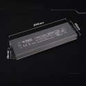 Zasilacz do LED hermetyczny SLIM V-TAC 200W 24V 8.25A IP67 filtr EMI VT-24202
