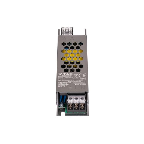 Zasilacz do LED modułowy montażowy SLIM V-TAC 36W 24V 1.5A IP20 filtr EMI VT-24035-S