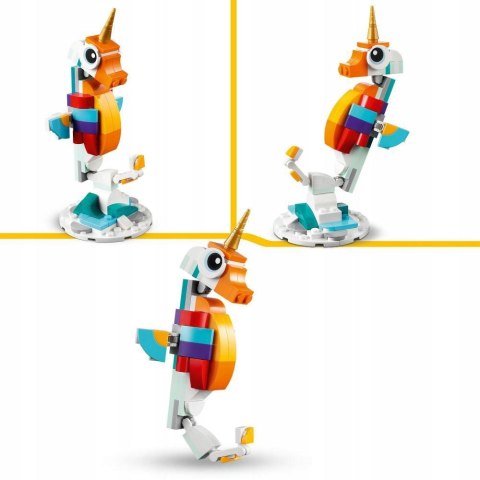 Klocki LEGO Creator 3w1 31140 - Magiczny jednorożec