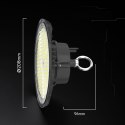 Oprawa V-TAC LED UFO high bay IP65 ALU 155Lm/W 100W VT-91102 4000K 15500lm 5 lat gwarancji