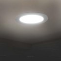 Panel LED V-TAC wpuszczany premium downlight 24W okrągły fi300 VT-61024 4000K 2640lm