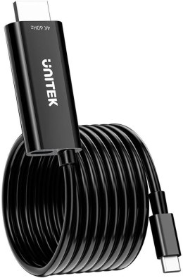 Unitek Kabel USB-C do HDMI 4K@60Hz z portem USB-C PD 100W