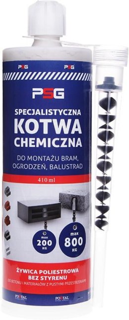 Kotwa poliestrowa PSG 71.410 410ml z mieszaczem
