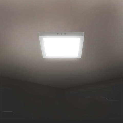 Panel natynkowy downlight V-TAC 18W LED CREE CHIP kwadrat 214x214mm VT-60018CCT 3000K-4000K-6500K 1980lm 6 lat gwarancji