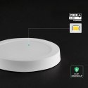 Panel natynkowy downlight V-TAC 18W LED CREE CHIP okrągły 215x30mm VT-60018CCT 3000K-4000K-6500K 1980lm 6 lat gwarancji