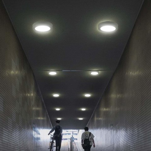 Panel natynkowy downlight V-TAC 18W LED CREE CHIP okrągły 215x30mm VT-60018CCT 3000K-4000K-6500K 1980lm 6 lat gwarancji