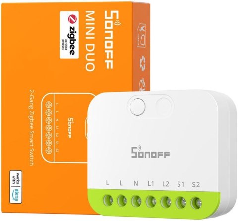 Przełącznik SONOFF MINI-ZB2GS Zigbee 3.0 2-kanał