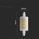 Żarówka LED V-TAC 7W R7S 78mm VT-2237-N 3000K 700lm