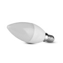 Żarówka LED V-TAC SAMSUNG CHIP 7W E14 świeca VT-268 3000K 600lm 5 lat gwarancji