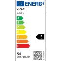 Oprawa V-TAC 50W LED belka liniowa natynkowa 150cm 120Lm/W CCT zmiana barwy VT-8350CCT 3000K-6500K 6000lm 3 lata gwarancji