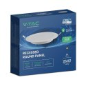 Panel wpuszczany downlight V-TAC 24W LED CREE CHIP okrągły 294x29mm VT-61024CCT 3000K-4000K-6500K 2640lm 6 lat gwarancji
