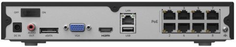 Rejestrator IP Reolink RP-PNB8M 8- kanałowy POE do 16MP