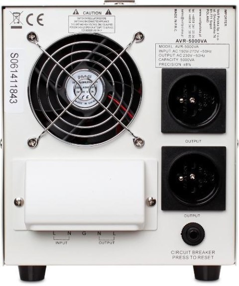 STABILIZATOR NAPIĘCIA VOLT POLSKA AVR 5000