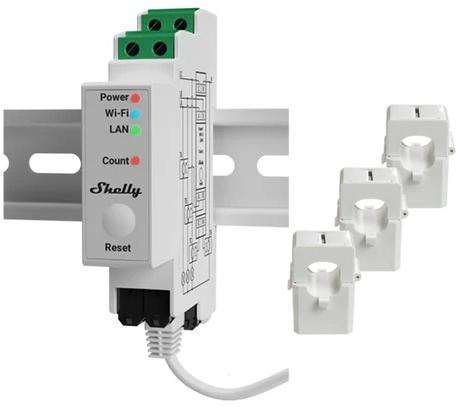 Shelly Pro 3EM 120A V2