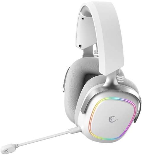 Słuchawki Rampage RETSU Słuchawki bezprzewodowe nauszne BT 2.4G RGB białe