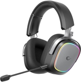 Słuchawki Rampage RETSU Słuchawki bezprzewodowe nauszne BT 2.4G RGB czarne