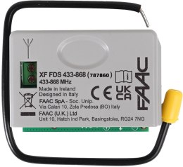 Sterownik/radioodbiornik FAAC XF LC FDS 433-868 MHz (787860)