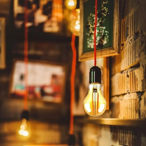 Żarówka LED V-TAC 12W filament E27 A60 bursztyn VT-2123 2200K 1350lm