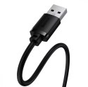 Przedłużacz kabel USB 2.0 1.5m Baseus AirJoy Series - czarny 146053 - 6932172629878