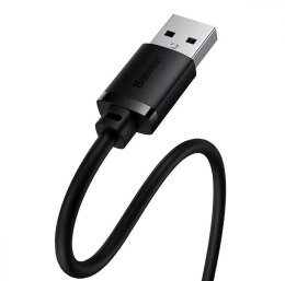 Przedłużacz kabel USB 2.0 1.5m Baseus AirJoy Series - czarny 146053 - 6932172629878