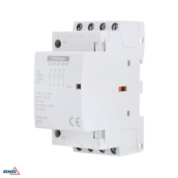 Stycznik modułowy SC201 2P 25A TYP 04 (0NO + 4NC) SCHELINGER