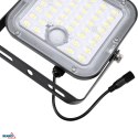 NAŚWIETLACZ SOLARNY LED BEMKO SOLPAR 10W 1500LM 3000/4000K IP65 CZARNY CZ. PIR