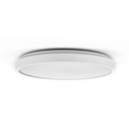 Oprawa sufitowa plafoniera V-TAC 24W LED SAMSUNG CHIP okrągły 35cm natynkowy pilot czujnik ruchu IP44 biały VT-8624S 4000K 2500l