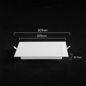 Panel wpuszczany downlight V-TAC 18W LED CREE CHIP kwadrat 295x295mm VT-61024CCT 3000K-4000K-6500K 2640lm 6 lat gwarancji