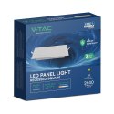 Panel wpuszczany downlight V-TAC 18W LED CREE CHIP kwadrat 295x295mm VT-61024CCT 3000K-4000K-6500K 2640lm 6 lat gwarancji