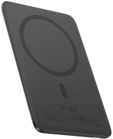 Powerbank Baseus PicoGo AM41 Ultra-Slim 5000 mAh 20 W PD 3.0 QC 3.0 czarny MagSafe + kabel USB-C