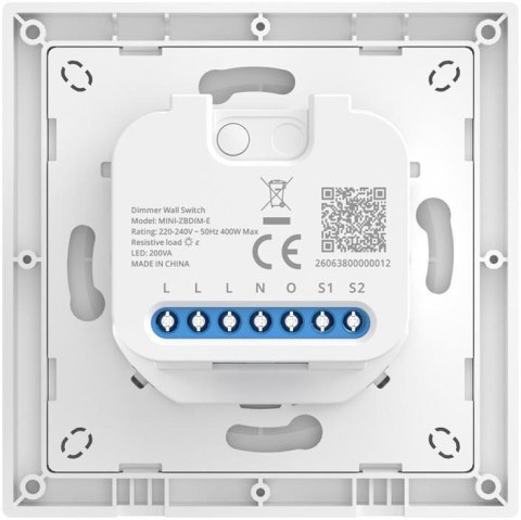 Smart przełącznik / ściemniacz ścienny SONOFF MINI-ZBDIM-E ZigBee