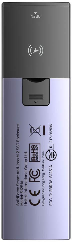 Unitek Obudowa PCIe M.2 SSD z funkcją lokalizacji
